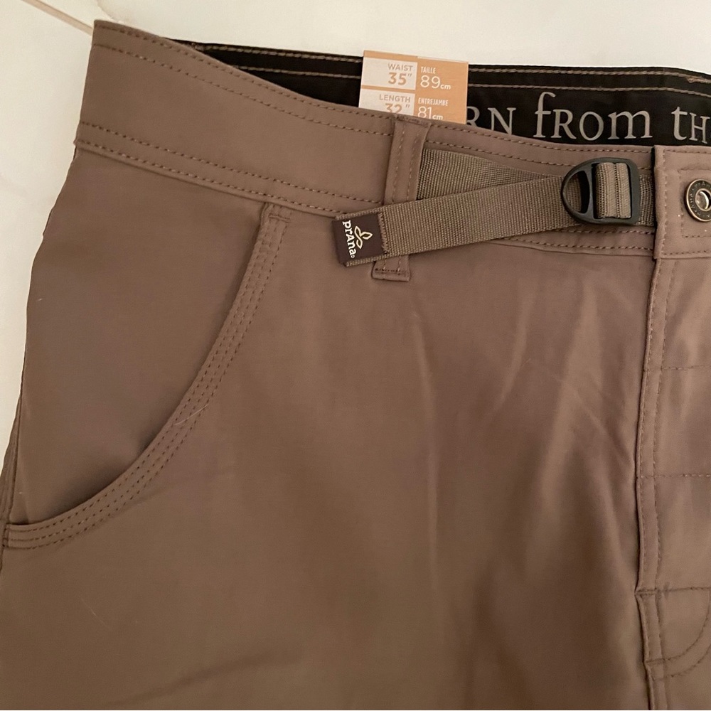 Prana Men’s Brown Pants 35X32. NWT